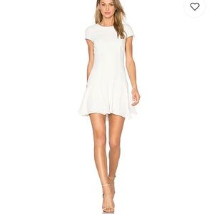 Amanda Uprichard white dress size 10. Great for bridal shower or rehearsal!